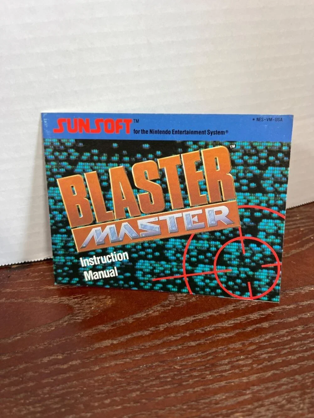 Blaster Master NES Complete In Box W/ Manual & Cartridge By Sunsoft Tested